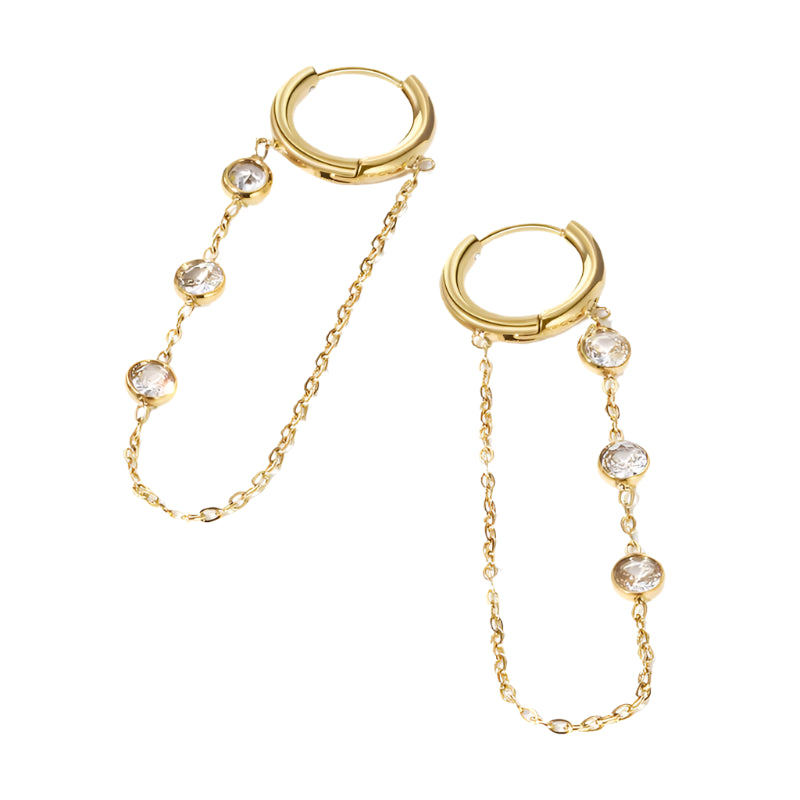 Dangling Stars Earrings