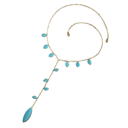 Nine Blue Necklace