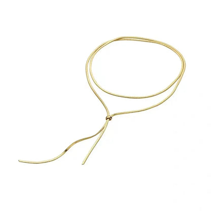 Elegant Snake Necklace
