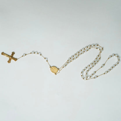 Love Beads Rosary Necklace