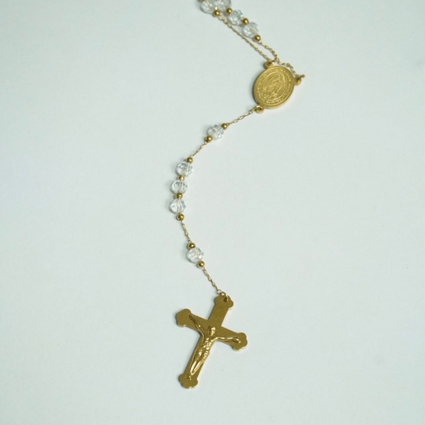 Love Beads Rosary Necklace