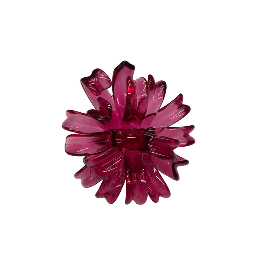 Fuchsia Spider Flower Ring