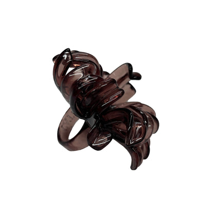 Choco Spider Flower Ring