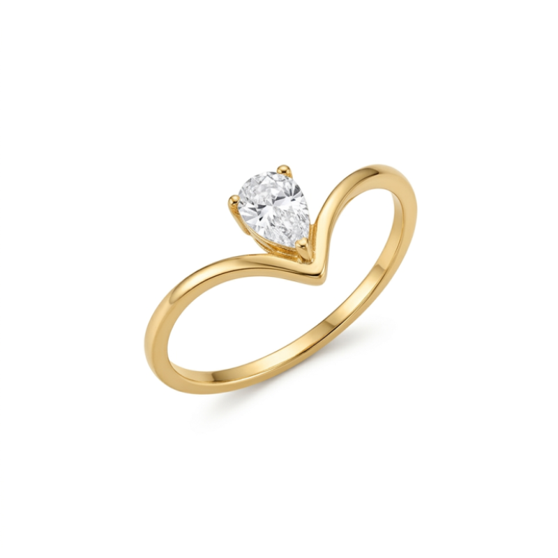 Soleil Ring — 18K Gold Plated Stainless Steel