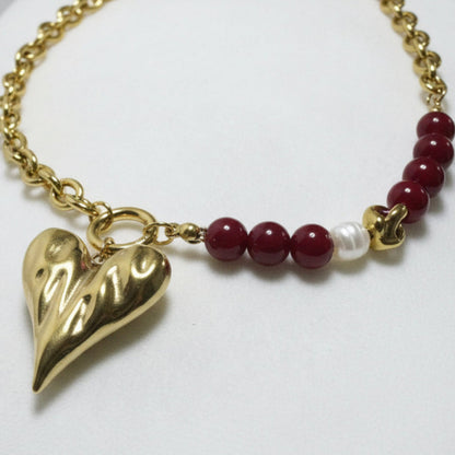 Pearl Elegance Set - Necklace & Bracelet