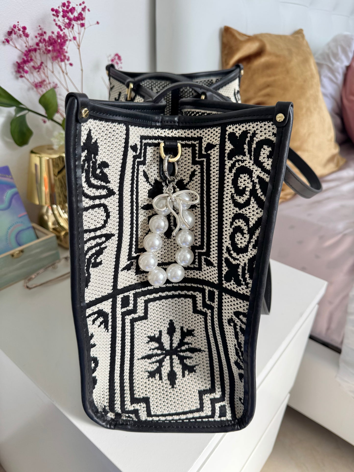 Pearls Key Chain