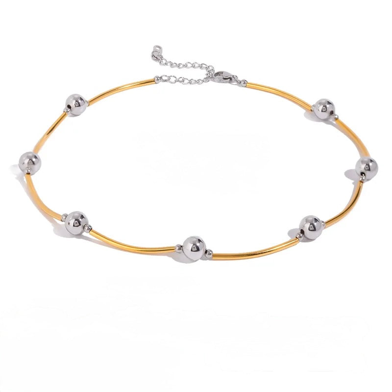 S&G Choker Necklace