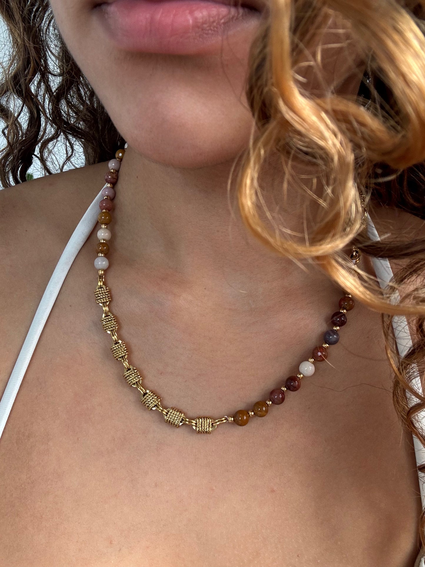Julie Beaded Necklace
