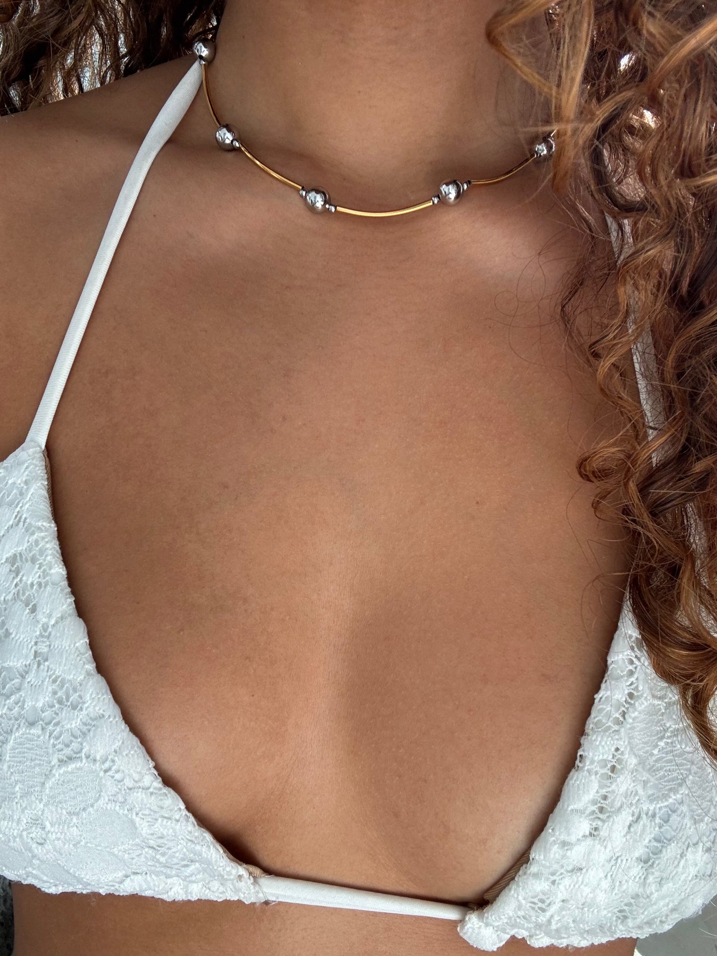 S&G Choker Necklace