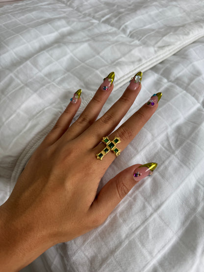 Aurelia Cross Ring