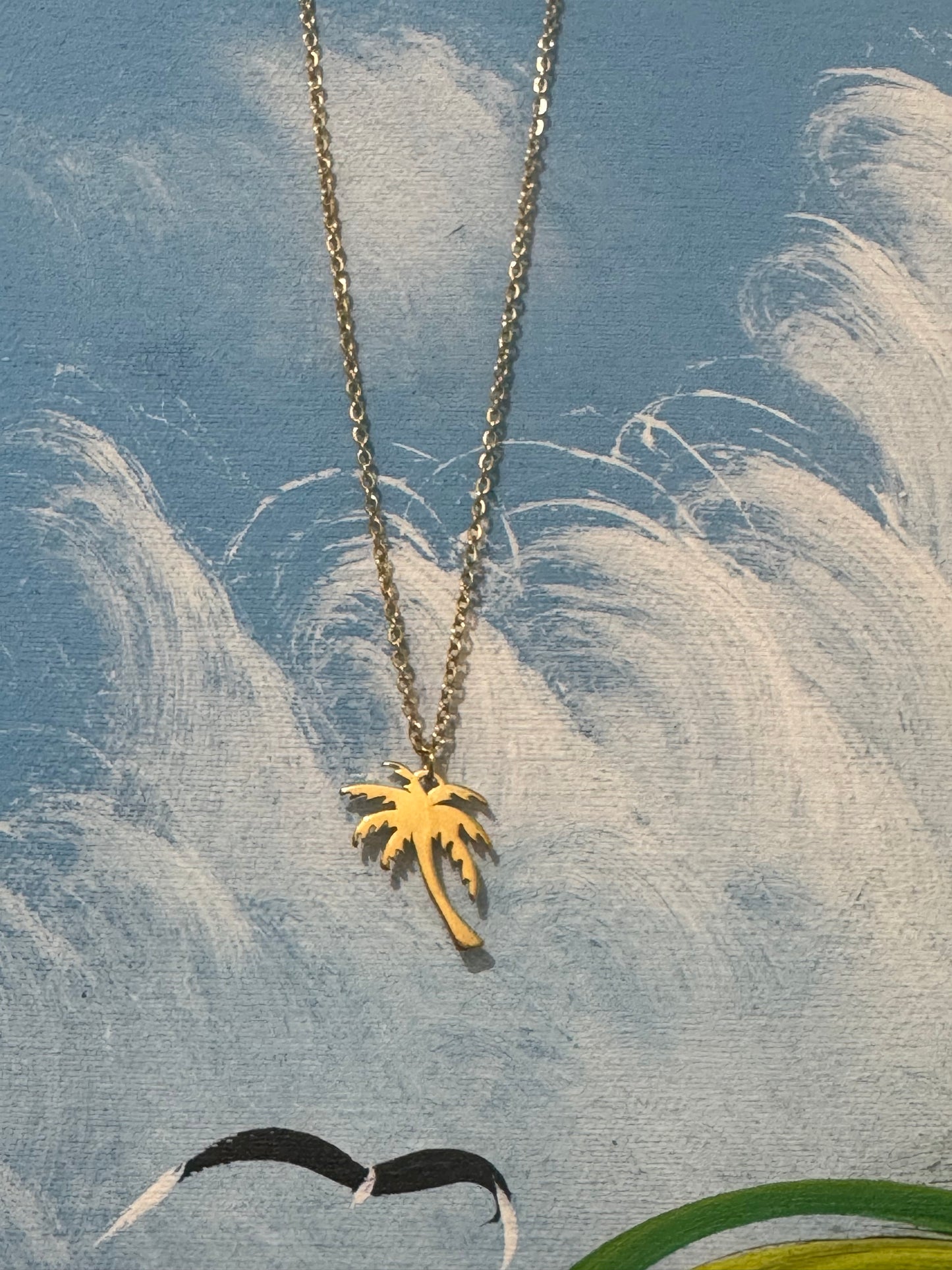 Gold Plated Stainless Steel Chain Necklace