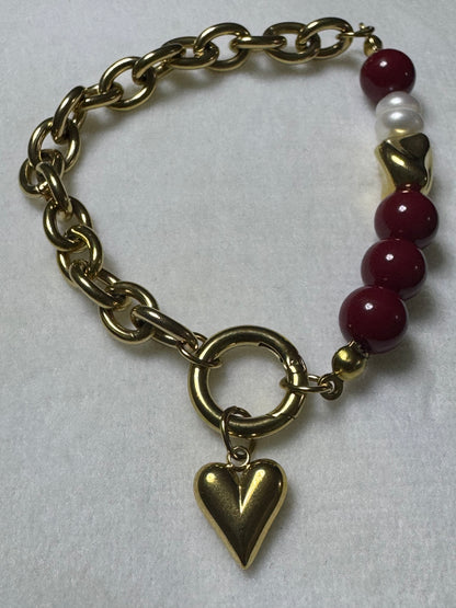 Pearl Elegance Set - Necklace & Bracelet