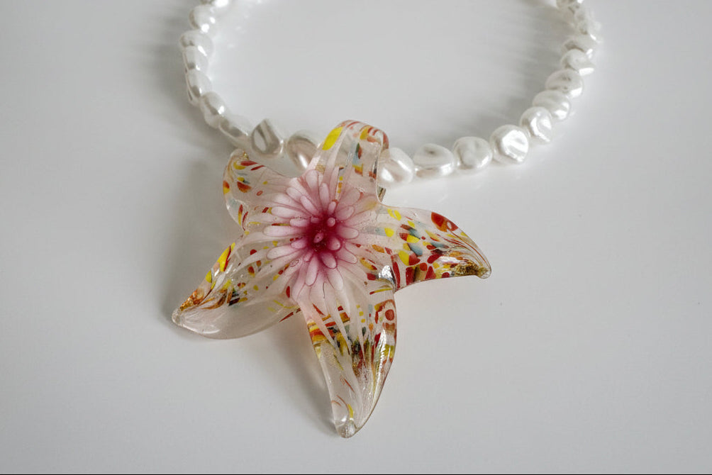 Pearl Star Necklace