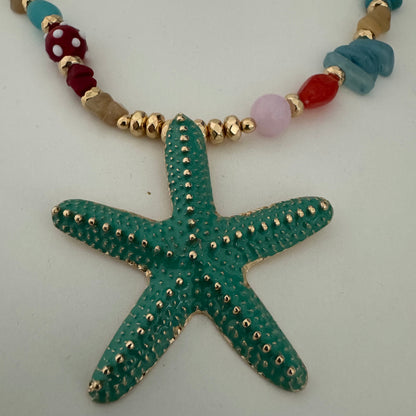 Starfish Necklace — Ocean-Inspired Statement Piece