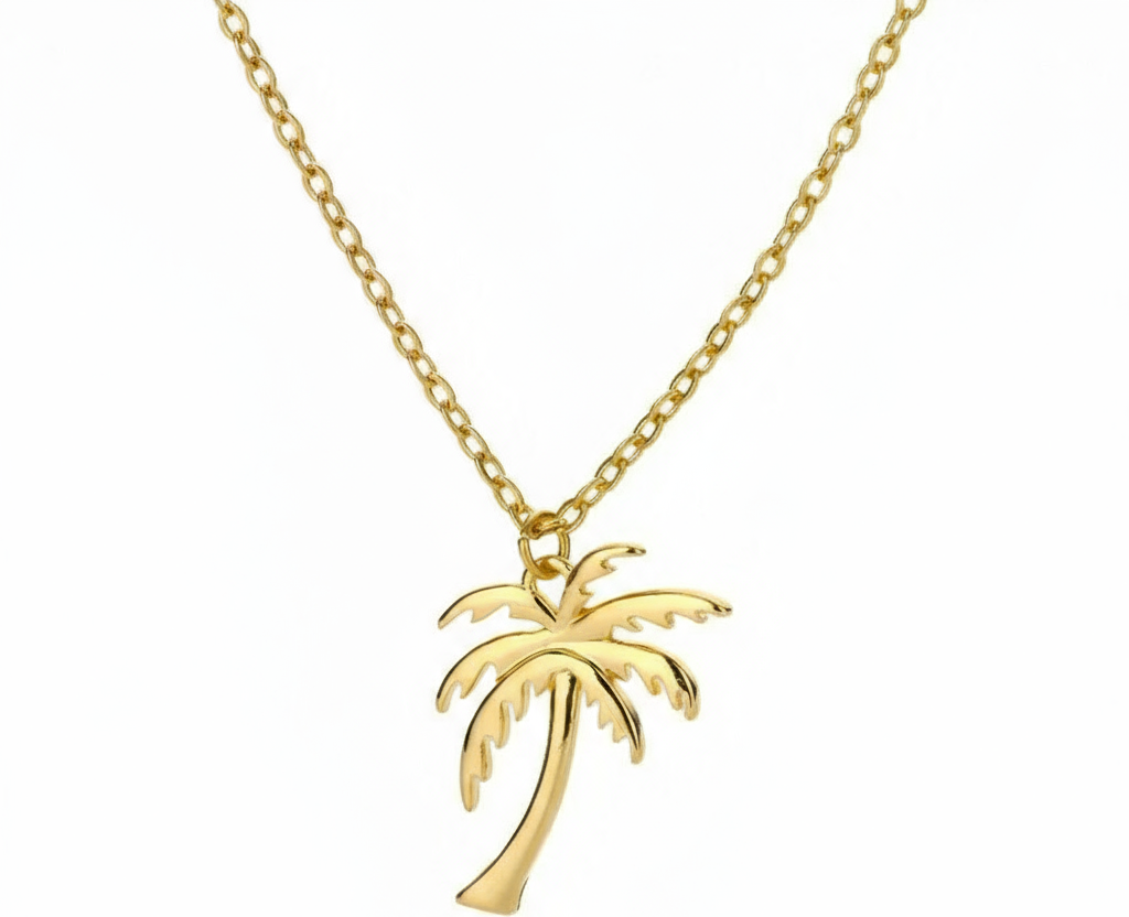 Gold Plated Stainless Steel Chain Necklace