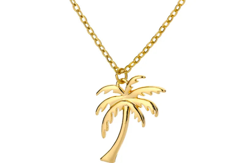 Gold Plated Stainless Steel Chain Necklace