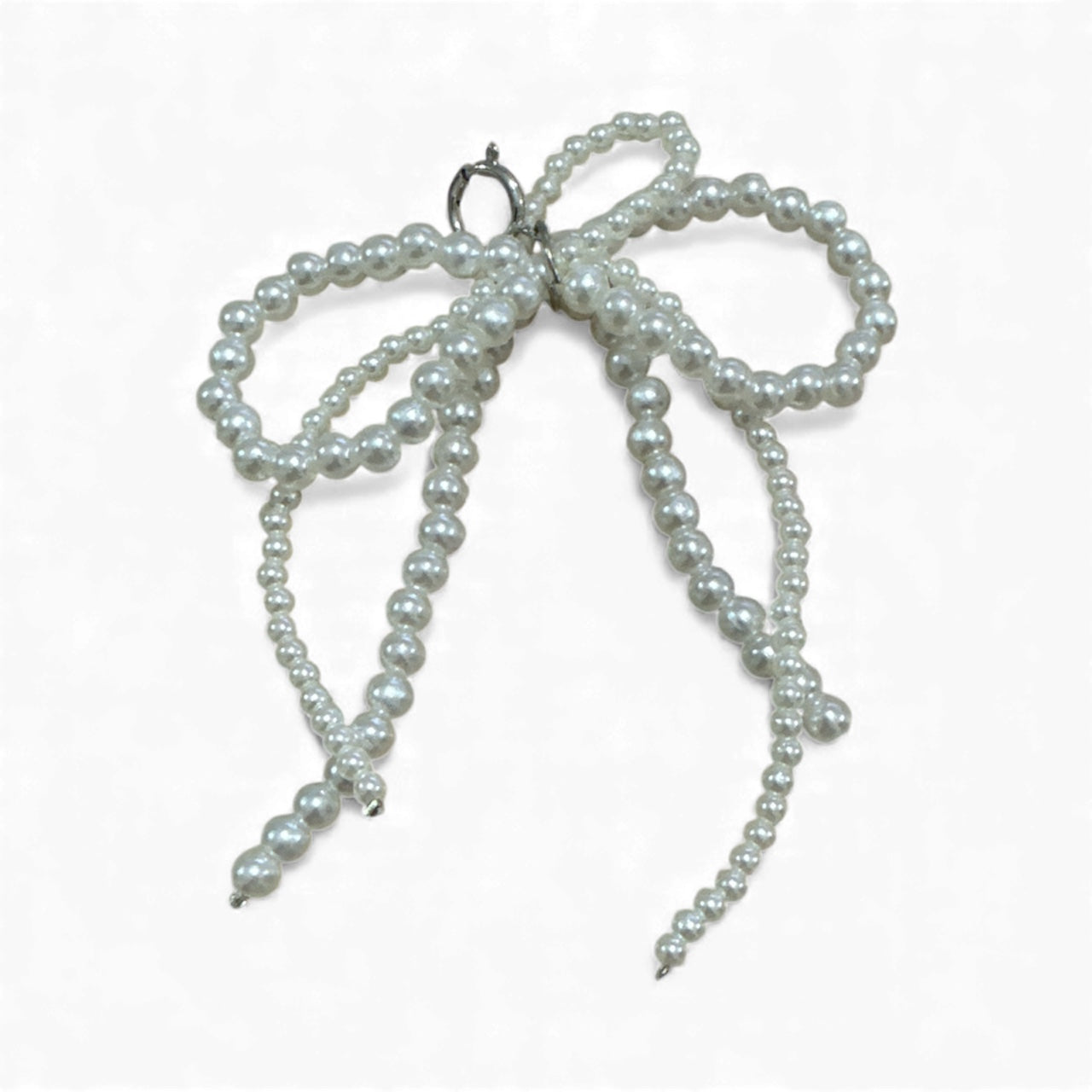 Bow Coquette Keychain - Plastic Bow Charm for Keys & Bags