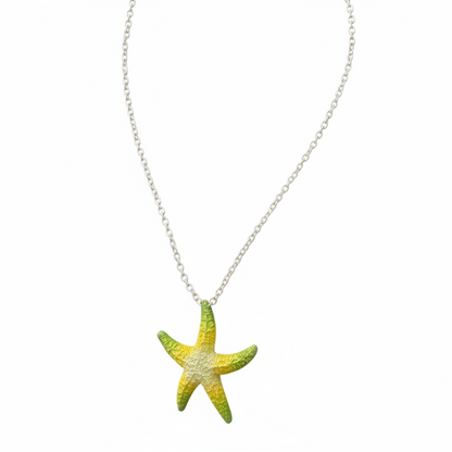 Starfish green Necklaces